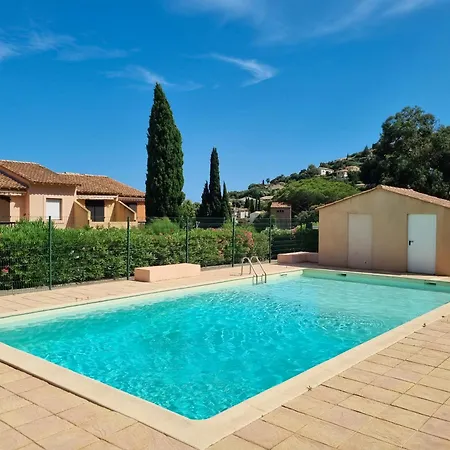 Douceur Marine - T2 Avec Terrasse, Parking, Piscine Et Wifi Кавалер-сюр-Мер