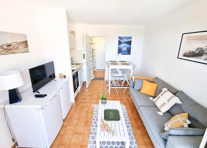 Douceur Marine - T2 Avec Terrasse, Parking, Piscine Et Wifi شقة